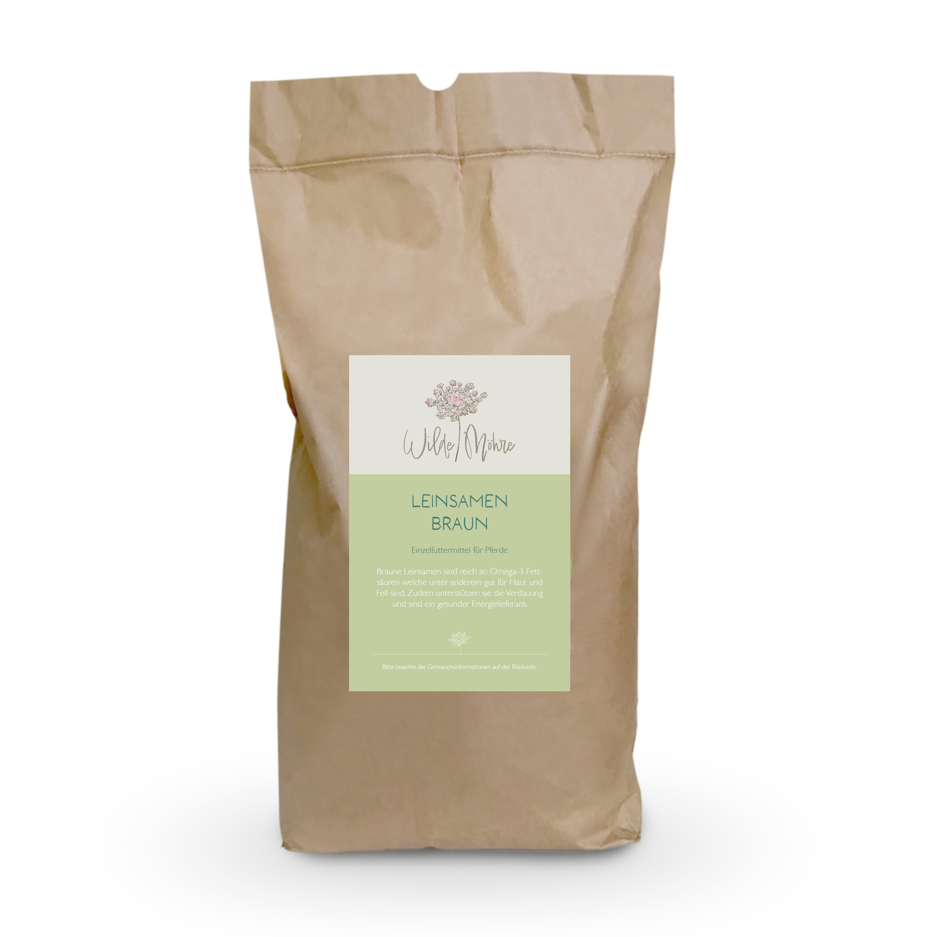 Leinsamen braun für Pferde - Wilde Möhre