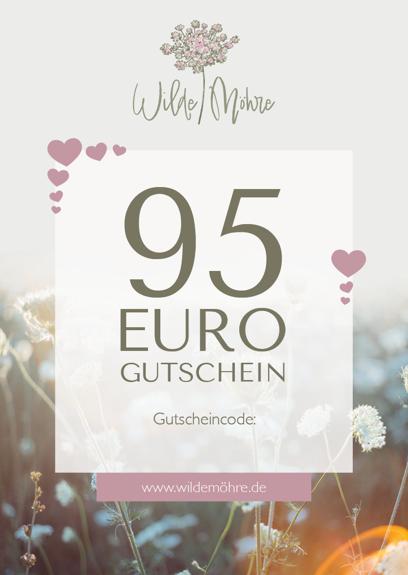 Wilde Möhre Geschenkgutschein - per Post