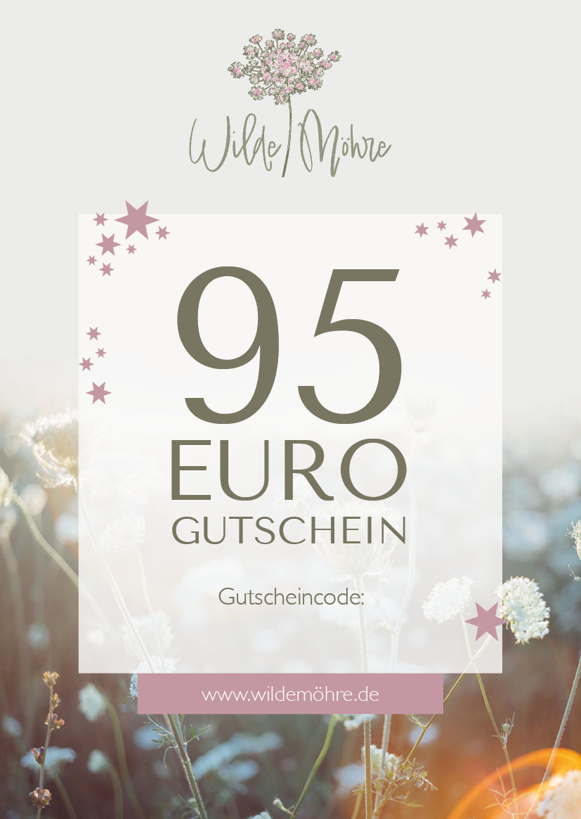 Wilde Möhre Geschenkgutschein - per Post