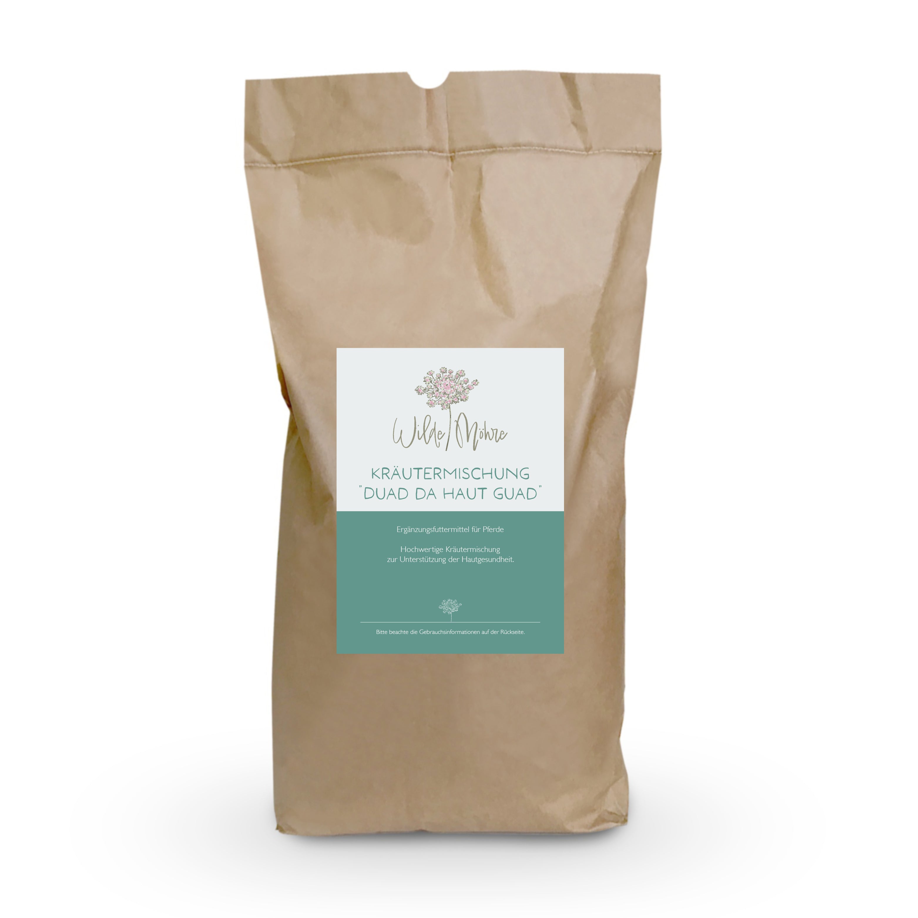 Kräutermischung Duad da Haut guad für Pferde - Wilde Möhre