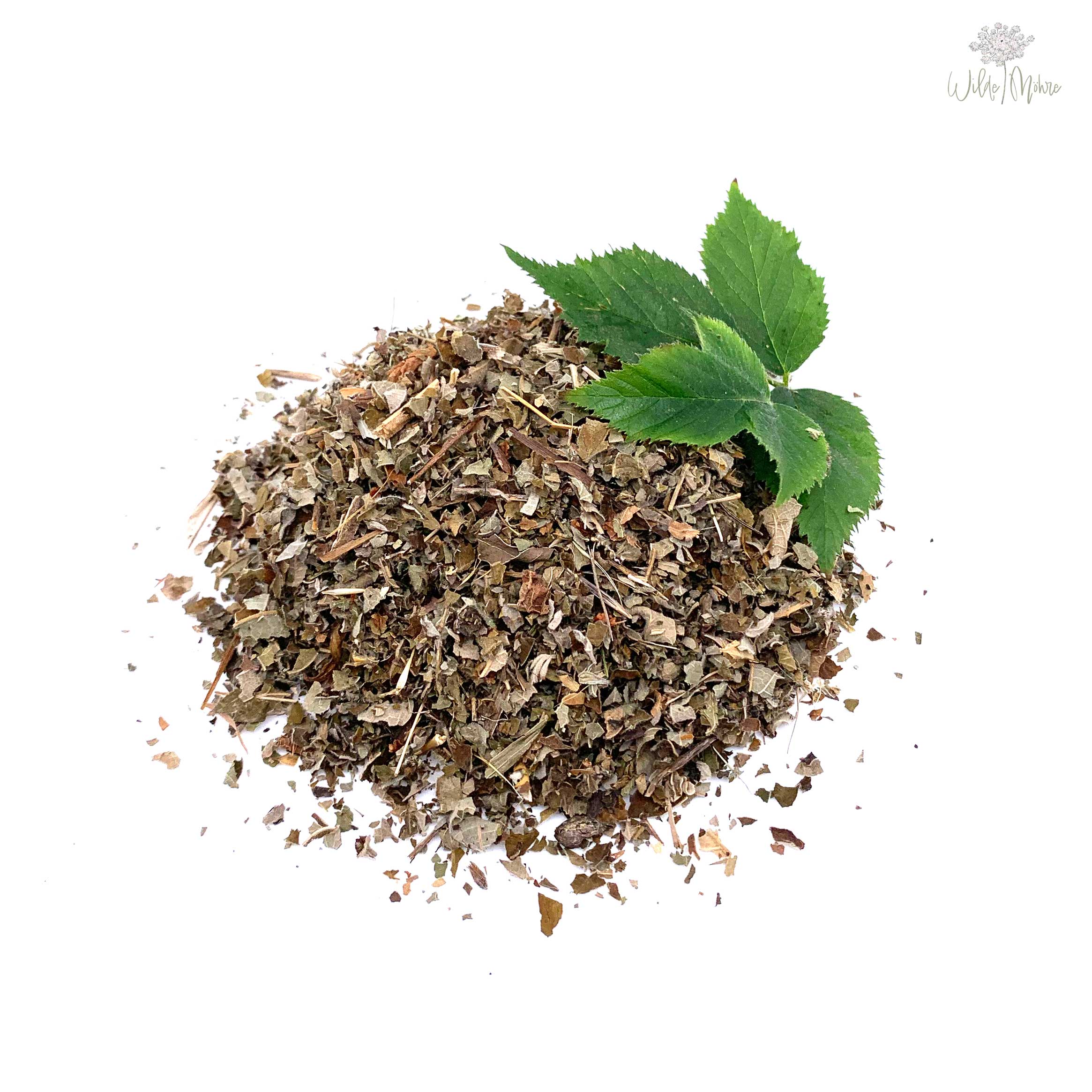 Brombeerblätter für Pferde geschnitten