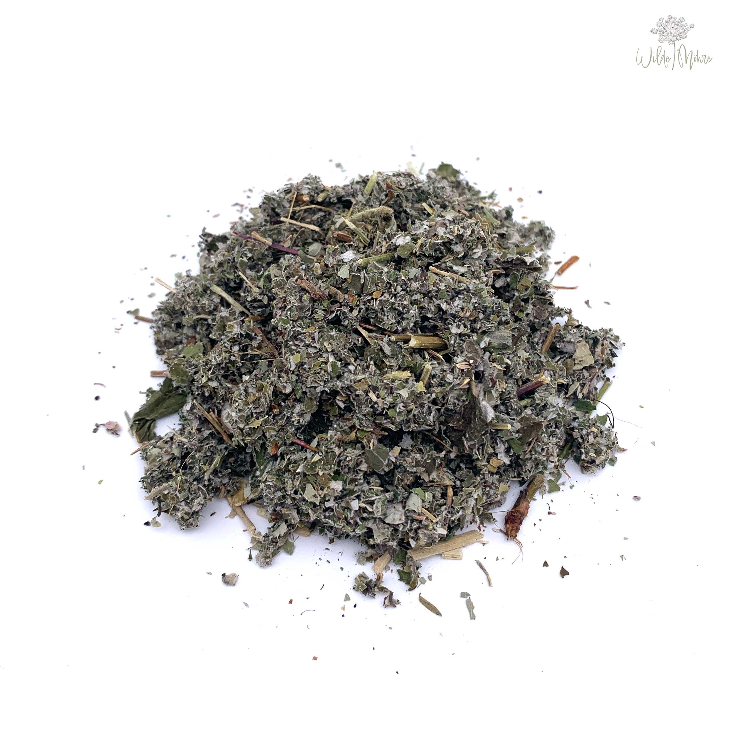 Himbeerblätter für Pferde geschnitten