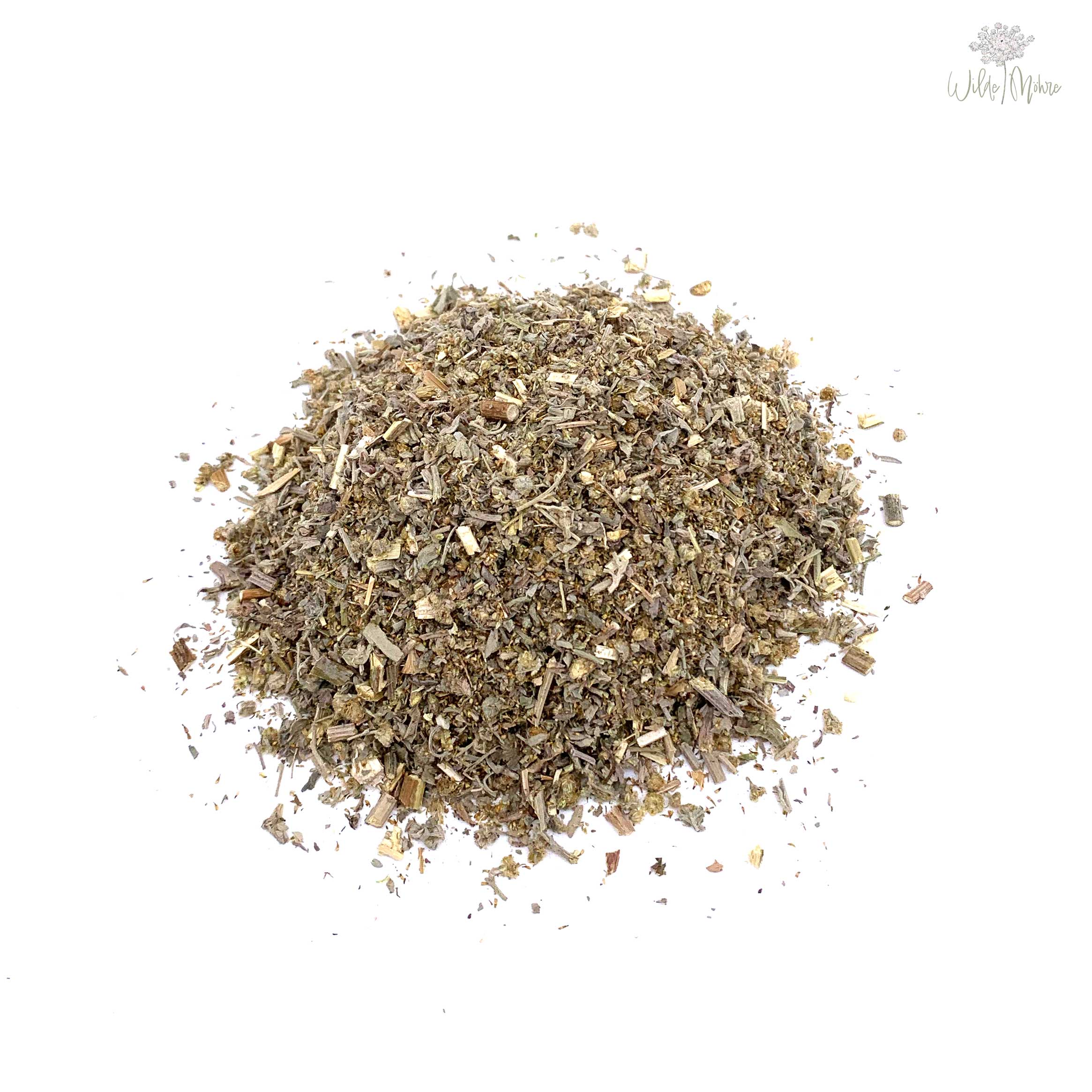 Wermutkraut für Pferde geschnitten